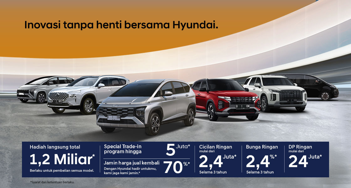 Hyundai Motors Indonesia Tawarkan Promo Menarik Selama IIMS 2024